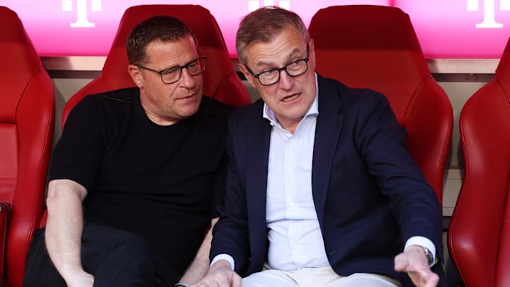 Max Eberl und Jan-Christian Dreesen im Gespräch Max Eberl und Jan-Christian Dreesen im Gespräch