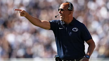 Penn State football head coach James Franklin