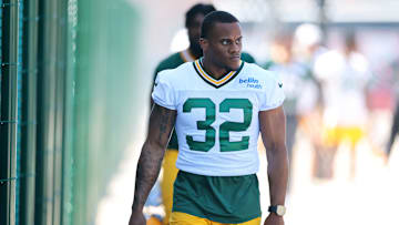 Green Bay Packers running back MarShawn Lloyd