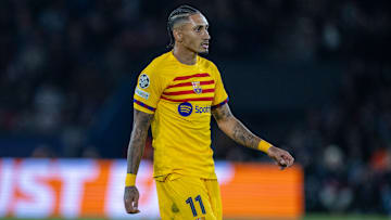 Raphinha vive grande momento no Barcelona. 