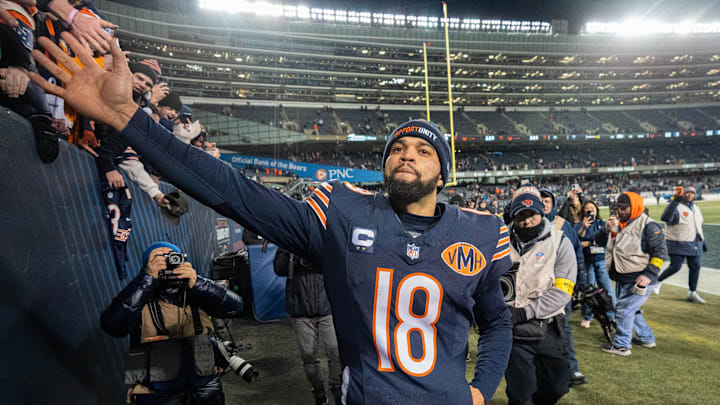 Caleb Williams put on a show on Saturday night to lead the Bears over the Packers. 