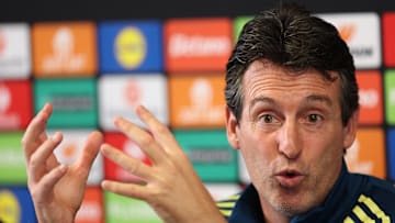 Aston Villa FC Training Session And Press Conference - UEFA Europa League 2025/26 League Phase MD1
