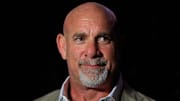 Former Georgia defensive tackle, Bill Goldberg, and WWE wrestling hall of famer, looks on during the Florida-Georgia Hall of Fame Induction Ceremony and Luncheon Friday, Nov. 1, 2024 at EverBank Stadium in Jacksonville, Fla.