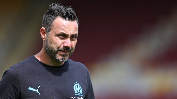 Roberto De Zerbi est désormais à la tête de l'OM.