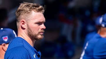 Mar 2, 2024; Phoenix, Arizona, USA; Los Angeles Dodgers infielder Gavin Lux (2)
