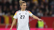 Ein letztes Spiel wird Lina Magull im DFB-Trikot absolvieren