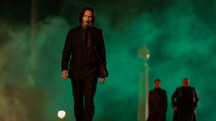 Keanu Reeves as John Wick in John Wick: Chapter 4. Photo Credit: Murray Close