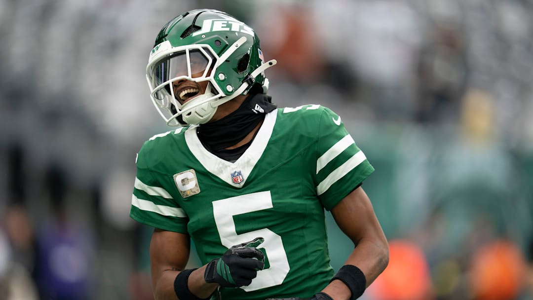 New York Jets wide receiver Garrett Wilson New York Jets wide receiver Garrett Wilson