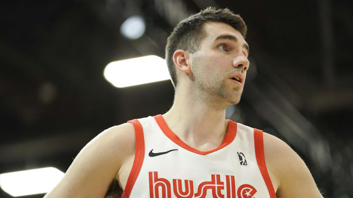 Memphis Hustle guard Dakota Mathias 