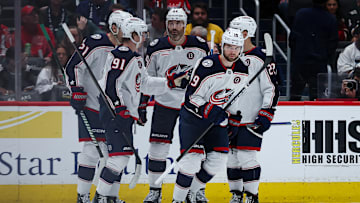 The Blue Jackets have a lot of returning faces from last season, including Kent Johnson, Erik Gudbranson, and Adam Fantilli.