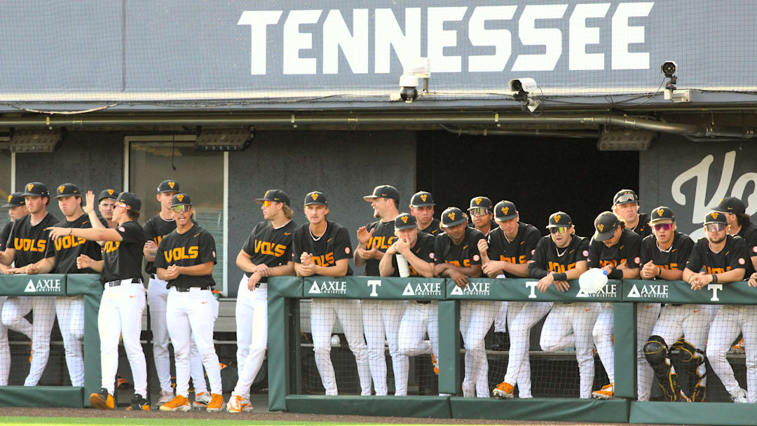 Tennessee baseball dugout