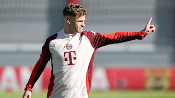 Joshua Kimmich beim Abschlusstraining