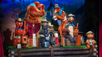 Country Bear Musical Jamboree. Image courtesy Bennett Stoops, Disney Enterprises 2024