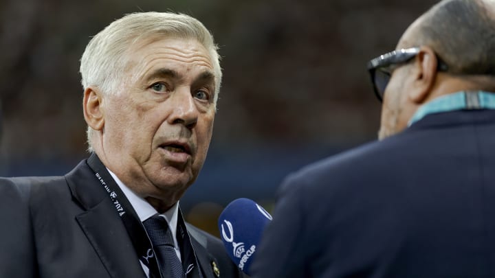 Ancelotti has given an update on Madrid's transfer plans