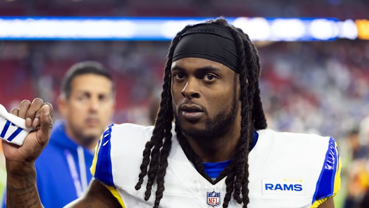 Los Angeles Rams wide receiver Davante Adams.