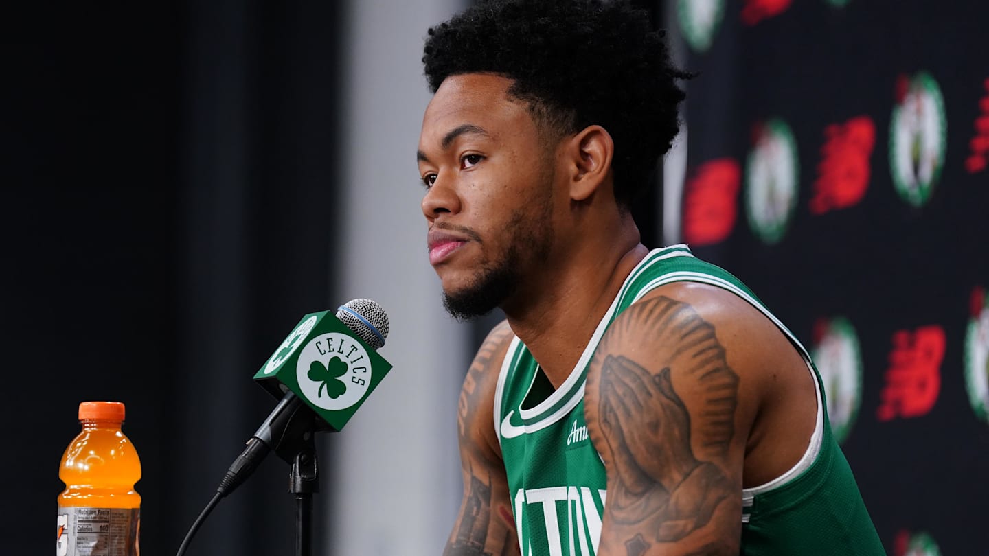 Celtics Jaylen Brown Gets Honest on Luka Doncic Deal Anfernee Simons