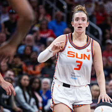 Connecticut Sun guard Marina Mabrey.