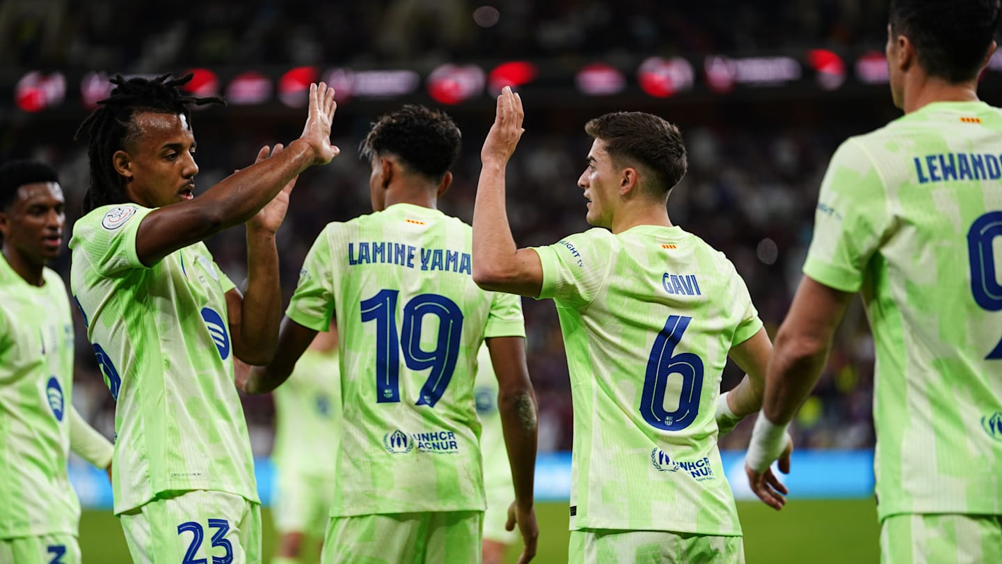 Barcelona predicted lineup vs Real Madrid Supercopa de Espana