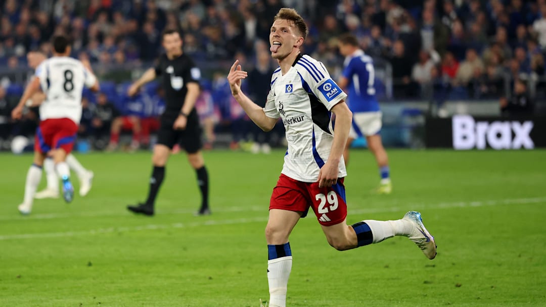 Emir Sahiti ist beim HSV aktuell außen vor 