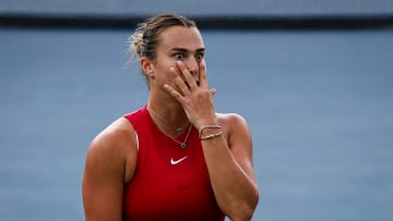 Aryna Sabalenka at the Mubadala Citi DC Open