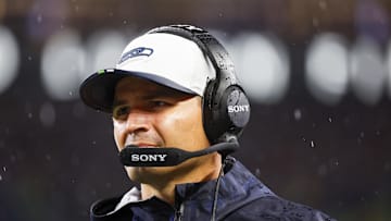 Seattle Seahawks head coach Mike Macdonald
