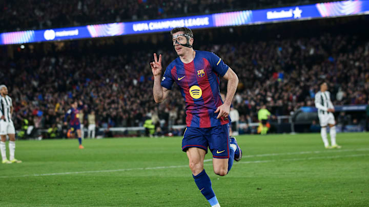 Robert Lewandowski, l'attaquant du FC Barcelone