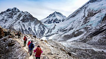Mount Everest is slowly getting more challenging for climbers.