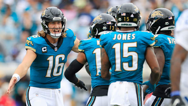 Jacksonville Jaguars quarterback Trevor Lawrence