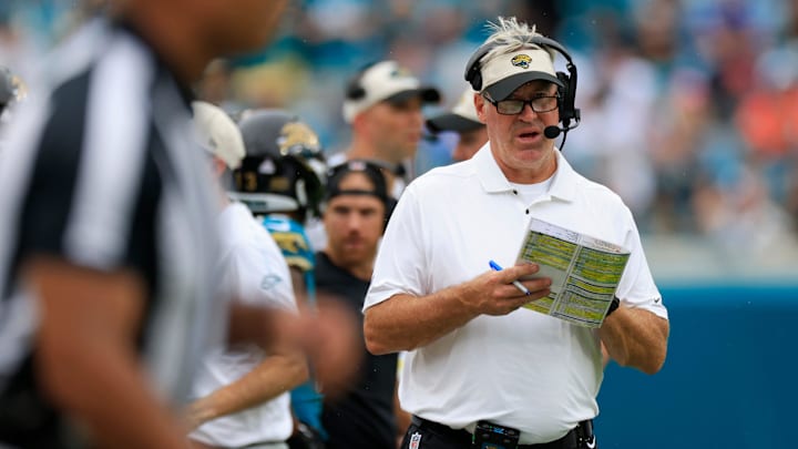 The Jaguars' 37–34 win over the Colts has taken some of the heat off Pederson. The Jaguars' 37–34 win over the Colts has taken some of the heat off Pederson.