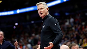 Golden State Warriors head coach Steve Kerr