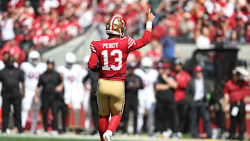 San Francisco 49ers quarterback Brock Purdy (13)