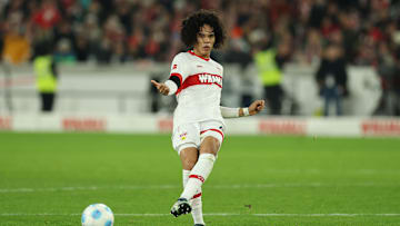 Anrie Chase im VfB-Trikot. 