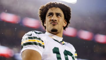 Green Bay Packers quarterback Jordan Love