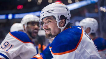 Edmonton Oilers defenseman Cody Ceci (5) 