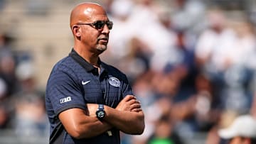 Penn State football head coach James Franklin