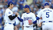 Los Dodgers tienen a tres ganadores del MVP en la alineación 