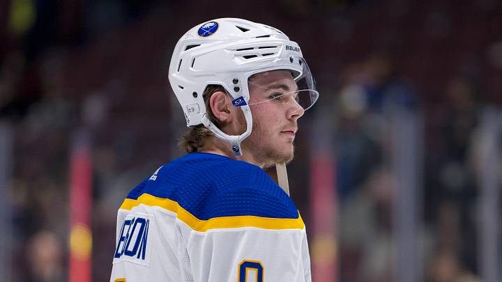Buffalo Sabres winger Zach Benson