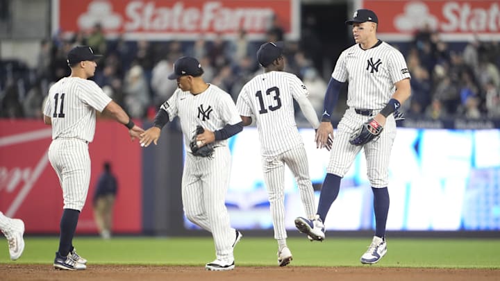 The Yankees are aiming to sweep the Royals on Wednesday.