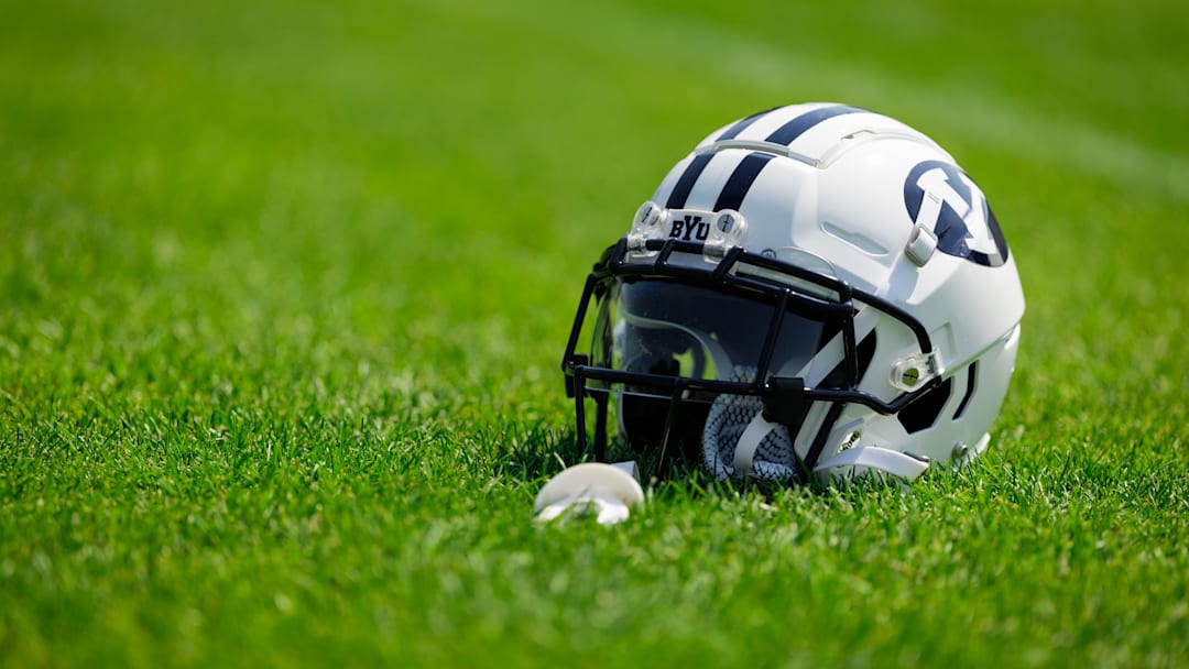 BYU Football Helmet