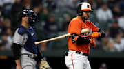 Anthony Santanader no ha podido producir con Baltimore 