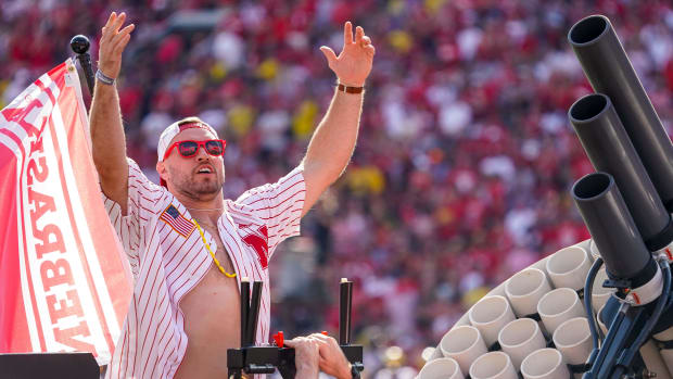 Will Compton after the first quarter between the Nebraska Cornhuskers and the Michigan Wolverines