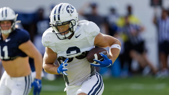 BYU wide receiver Chase Roberts