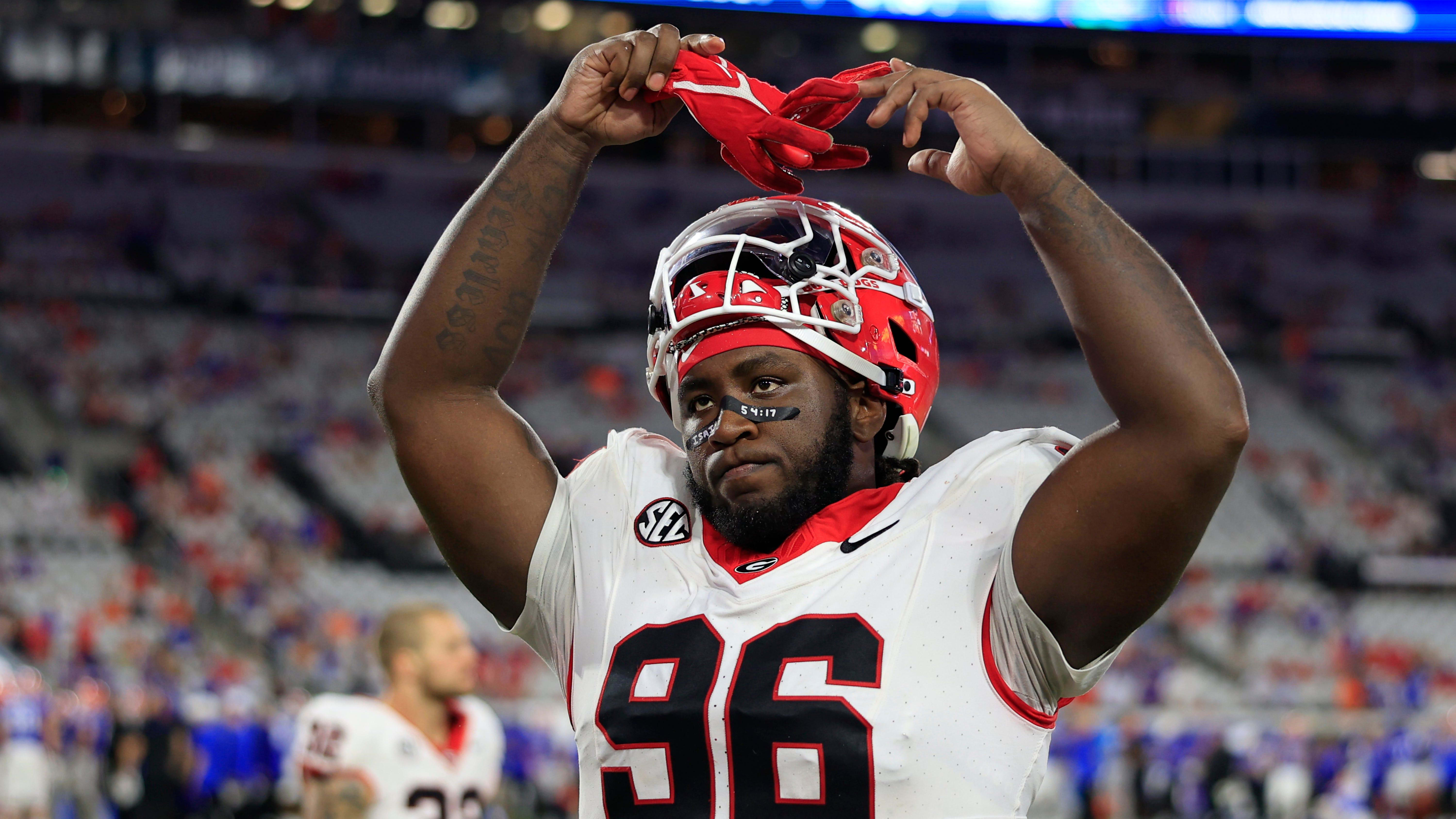 Atlanta Falcons NFL Draft Pick Zion Logue Georgia Bulldogs