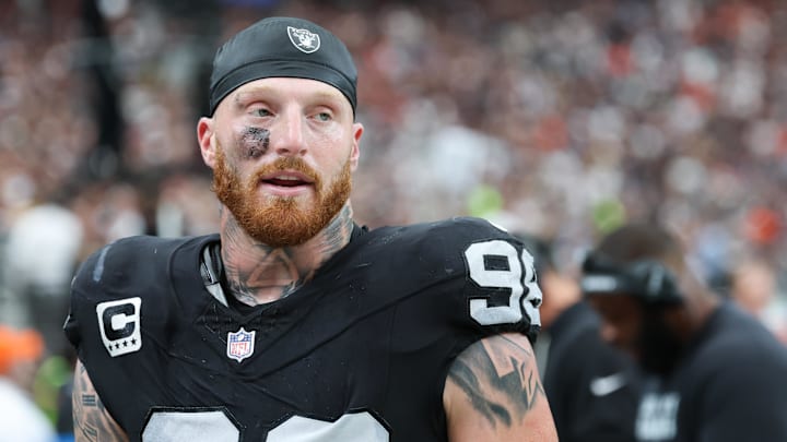 Raiders’ Maxx Crosby has no interest in potentially getting the No. 1 pick with a loss to the Giants this week. 