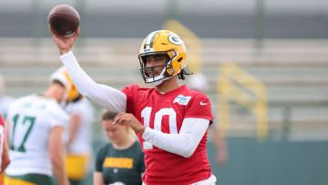 Green Bay Packers quarterback Jordan Love