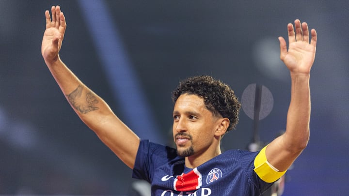 Marquinhos, capitaine du PSG. Marquinhos, capitaine du PSG.