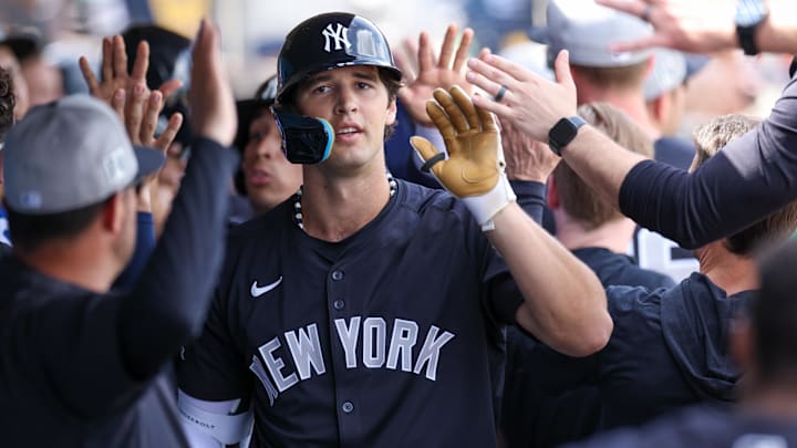 New York Yankees outfielder Spencer Jones