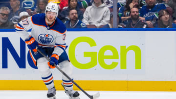 Edmonton Oilers forward Warren Foegele (37)