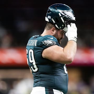 Philadelphia Eagles Pro Bowl guard Landon Dickerson will undergo surgery to repair a meniscus injury.