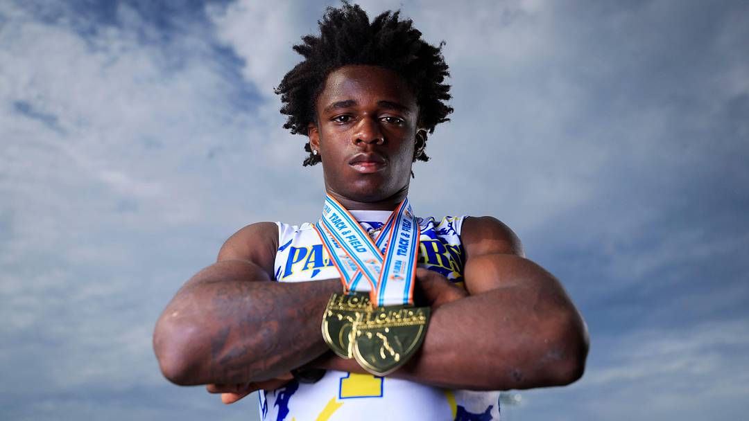 Palatka junior Kedric Wright Jr. emerged as one of Florida's most versatile athletes in 2026, winning the Class 2A 400-meter title in a state-leading 46.07 while also posting a 10.60 personal best in the 100 meters. Wright finished the season ranked No. 1 in Florida and among the nation's top 10 in the 400.